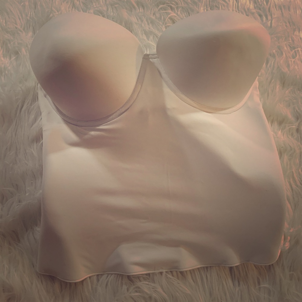 Wedding dress corset bra